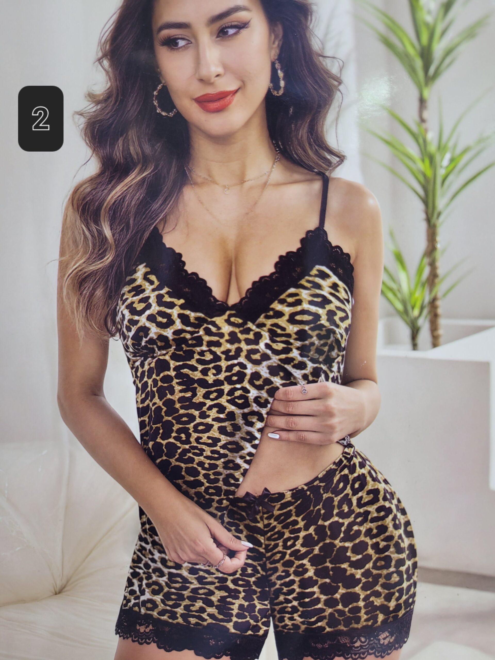 SHORT BUSTIER TIGRÉ – Image 3